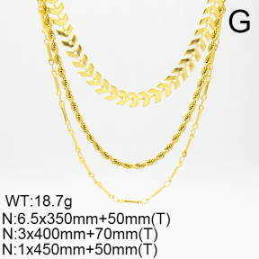 Stainless Steel Necklace  6N2003594vhkl-908