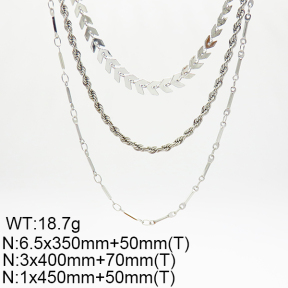 Stainless Steel Necklace  6N2003595bhil-908