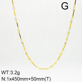 Stainless Steel Necklace  6N2003598vbll-908