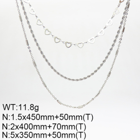 Stainless Steel Necklace  6N2003601bhva-908