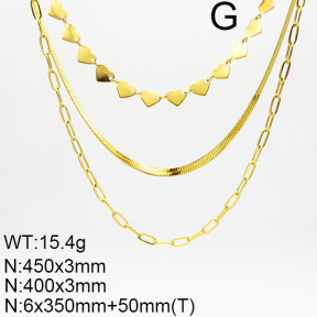 Stainless Steel Necklace  6N2003622vhkl-908