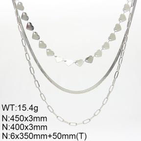 Stainless Steel Necklace  6N2003623bhil-908