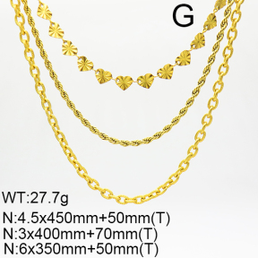 Stainless Steel Necklace  6N2003628ahlv-908
