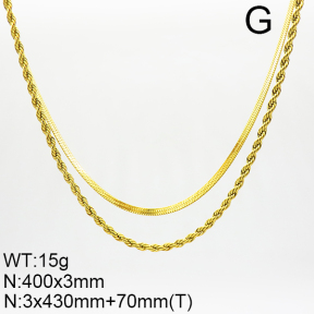 Stainless Steel Necklace  6N2003636vbpb-908