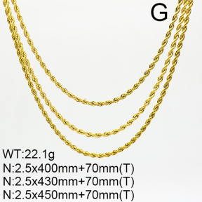 Stainless Steel Necklace  6N2003638vhkb-908