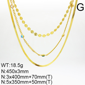 Stainless Steel Necklace  6N4003688ahpv-908