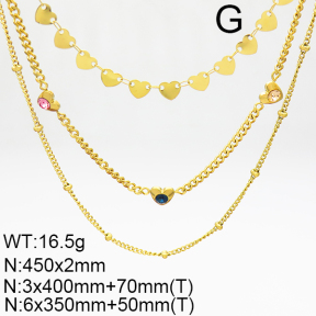 Stainless Steel Necklace  6N4003692ahpv-908