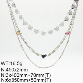 Stainless Steel Necklace  6N4003693vhnv-908