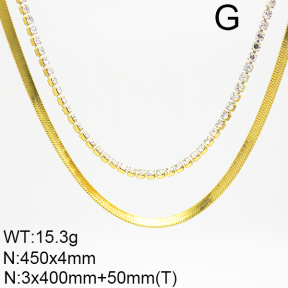 Stainless Steel Necklace  6N4003694vhmv-908