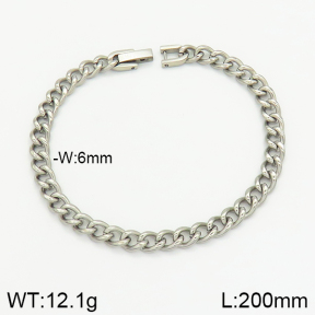 Stainless Steel Bracelet  2B2001684vbpb-214