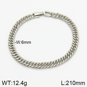 Stainless Steel Bracelet  2B2001692vbpb-214