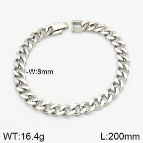 Stainless Steel Bracelet  2B2001701bhva-214