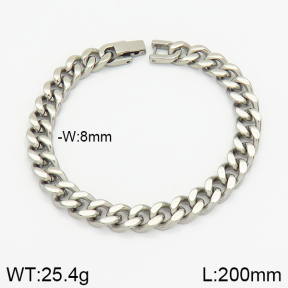 Stainless Steel Bracelet  2B2001728bhva-214