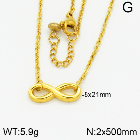 Stainless Steel Necklace  2N2002058vbmb-317