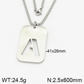 Stainless Steel Necklace  2N2002137vbpb-746