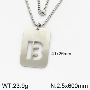 Stainless Steel Necklace  2N2002138vbpb-746