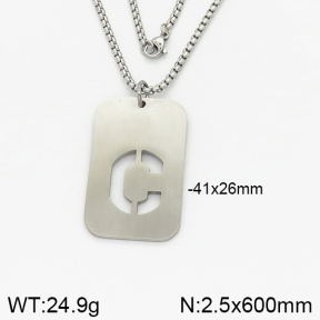 Stainless Steel Necklace  2N2002139vbpb-746