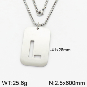 Stainless Steel Necklace  2N2002148vbpb-746