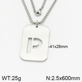 Stainless Steel Necklace  2N2002152vbpb-746