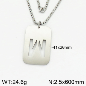 Stainless Steel Necklace  2N2002159vbpb-746