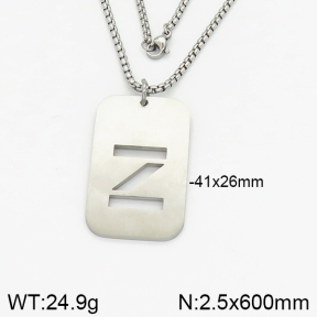 Stainless Steel Necklace  2N2002162vbpb-746