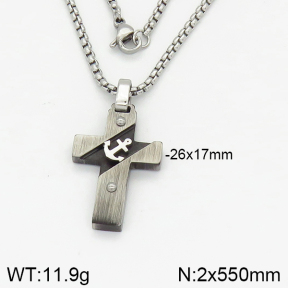 Stainless Steel Necklace  2N2002166vhnv-746