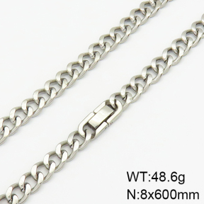 Stainless Steel Necklace  2N2002180ahpv-214
