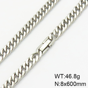 Stainless Steel Necklace  2N2002188ahpv-214