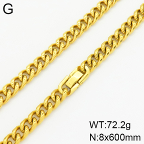 Stainless Steel Necklace  2N2002234bika-214
