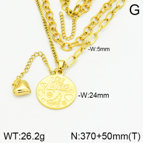 Stainless Steel Necklace  2N2002237vbnl-388