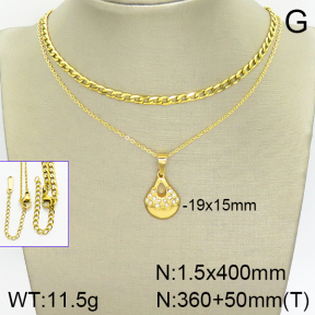 Stainless Steel Necklace  2N4001389vbnl-388