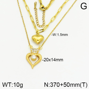 Stainless Steel Necklace  2N4001394vbnl-388