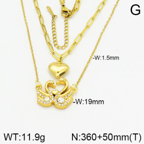 Stainless Steel Necklace  2N4001395vbnl-388