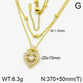 Stainless Steel Necklace  2N4001399vbnl-388