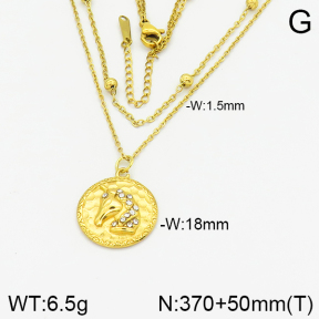 Stainless Steel Necklace  2N4001402vbnl-388
