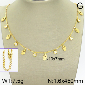 Stainless Steel Necklace  2N4001412vbnl-388