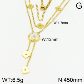 Stainless Steel Necklace  2N4001417bvpl-388