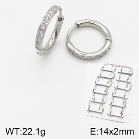 Stainless Steel Earrings  5E4001403bmob-689