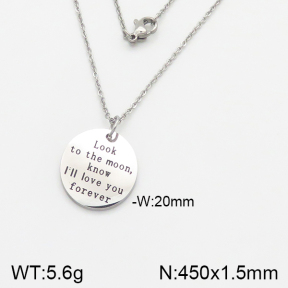 Stainless Steel Necklace  5N2001426vbll-742