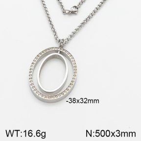 Stainless Steel Necklace  5N4001045bhbo-742