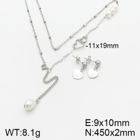 Stainless Steel Necklace  5S0003981bhva-350