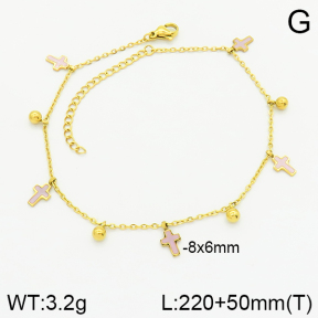 Stainless Steel Anklets  2A9000781vbnl-738