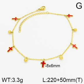 Stainless Steel Anklets  2A9000784vbnl-738