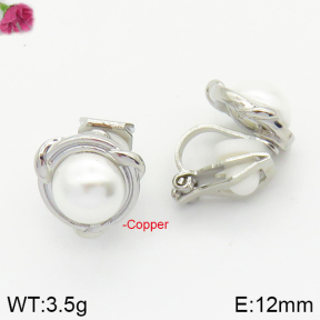 Fashion Copper Earrings  F2E300250bbov-J147