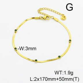 Stainless Steel Bracelet  6B4002492vbpb-G037