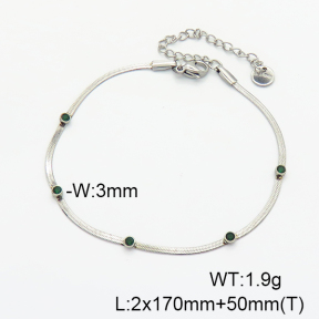 Stainless Steel Bracelet  6B4002493bbov-G037