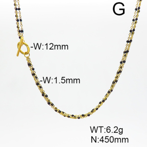 Stainless Steel Necklace  6N3001426vhmv-908