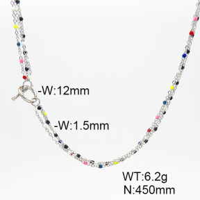 Stainless Steel Necklace  6N3001431vhkb-908