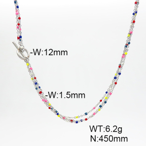 Stainless Steel Necklace  6N3001433vhkb-908