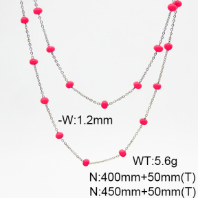 Stainless Steel Necklace  6N3001447bhil-908